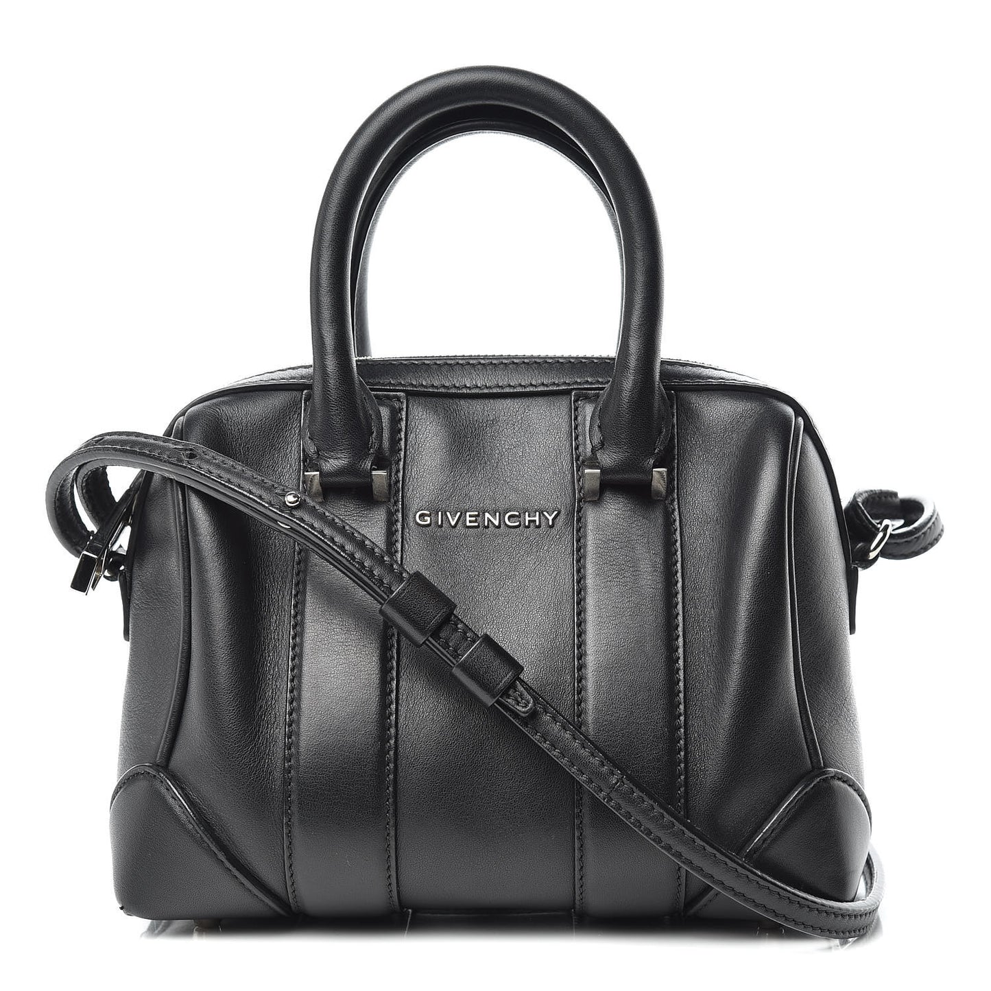 Calfskin Micro Lucrezia Black