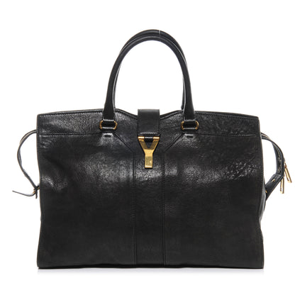 Saint Laurent Leather Large Cabas Chyc Black 1 of 7
