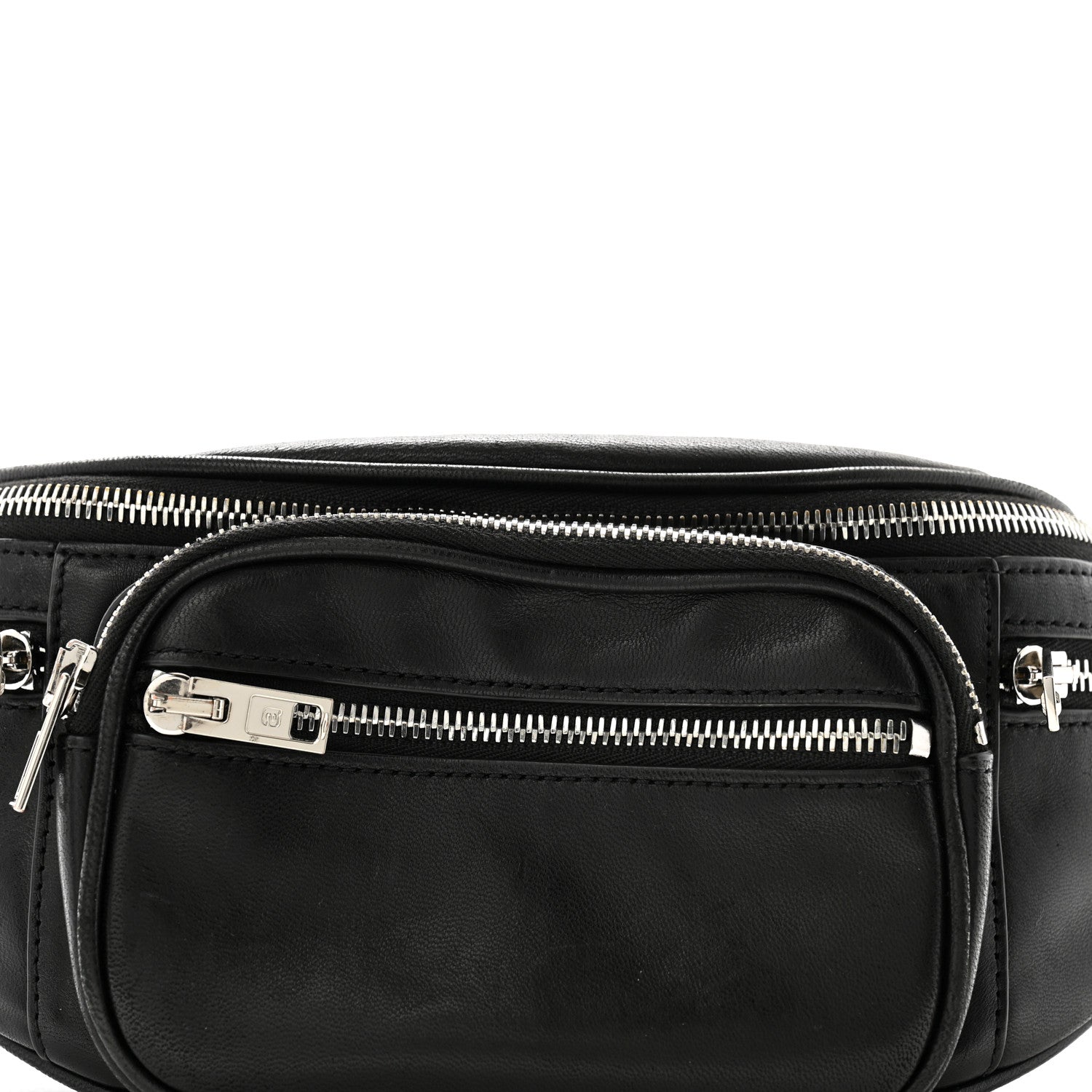 Alexander Wang Lambskin Attica Belt Bag Black 7 of 11