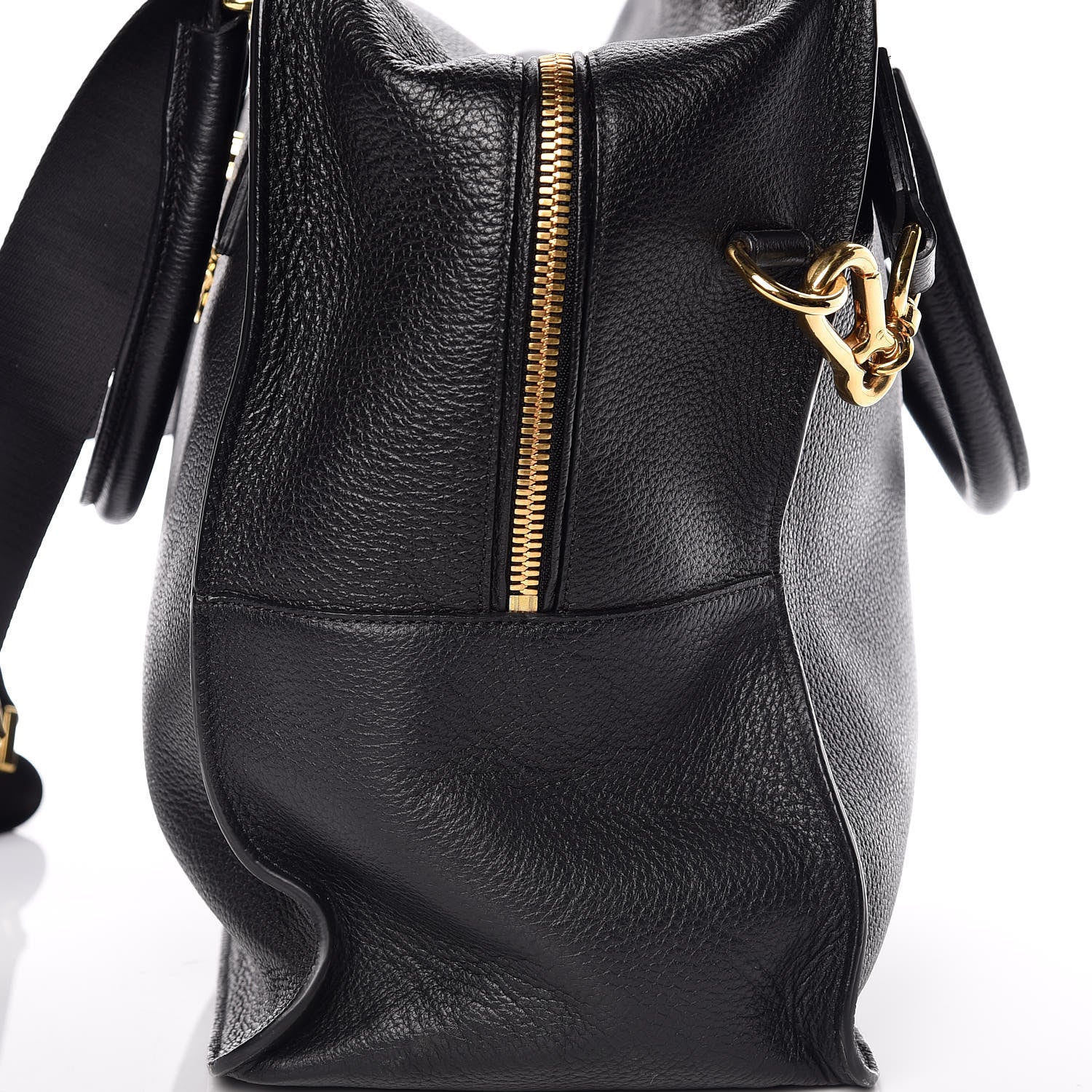 Versace Calfskin Palazzo Holdall Bag Black 13 of 13