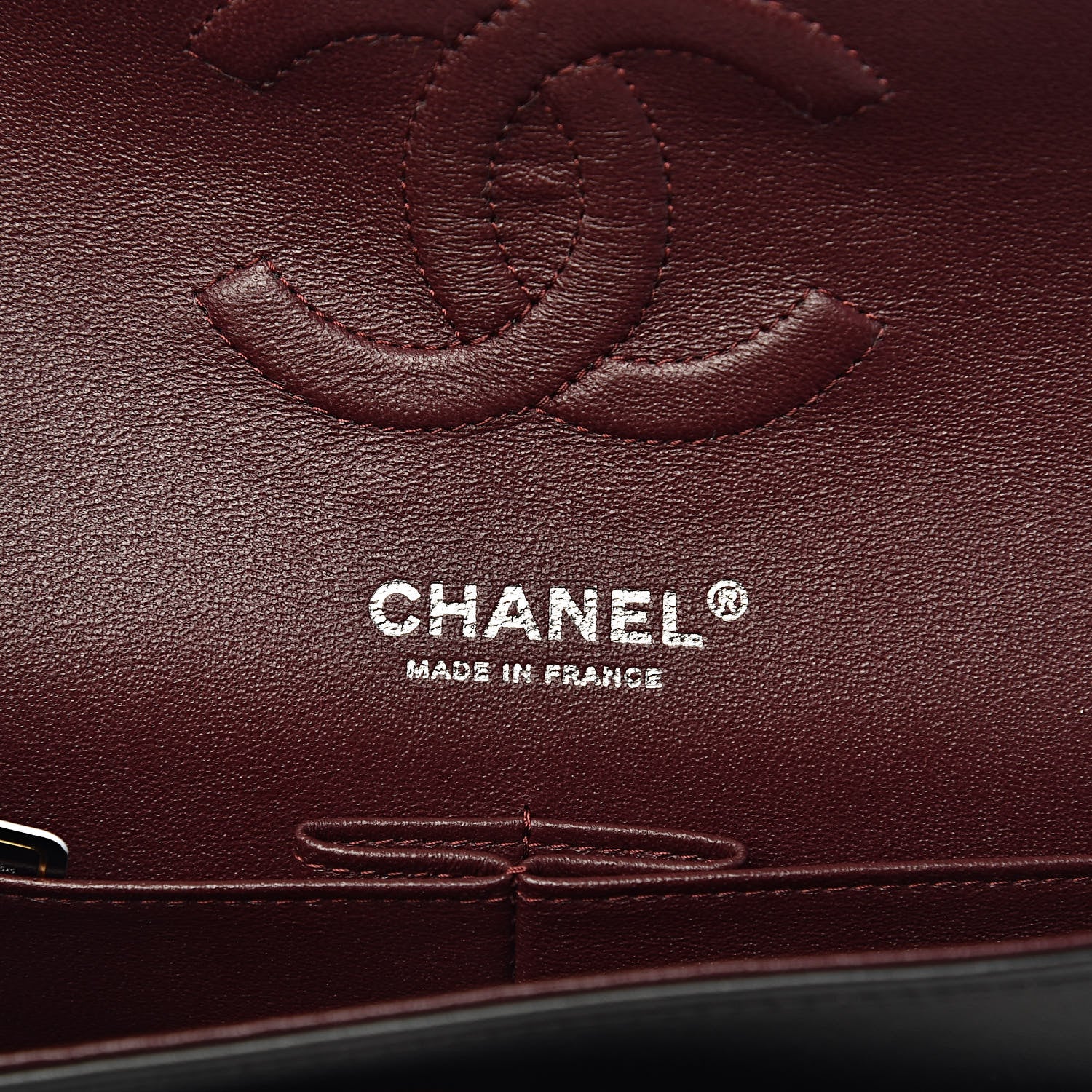 Chanel Lambskin Quilted Medium Double Flap Black 7 of 15
