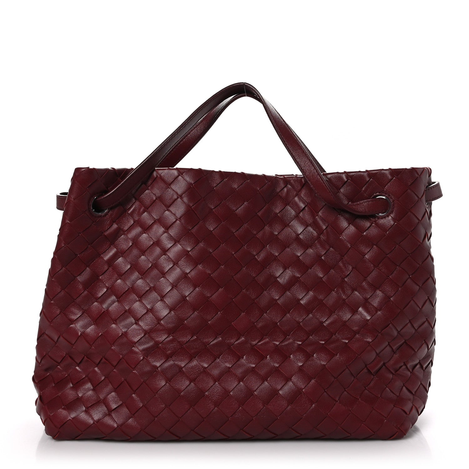 Bottega Veneta Nappa Intrecciato Garda Tote Bordeaux 1 of 8