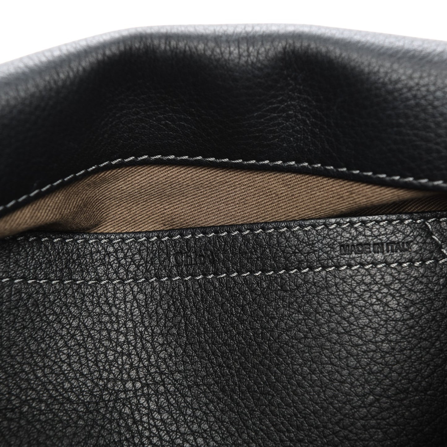 Calfskin Medium Marcie Round Crossbody Bag Black