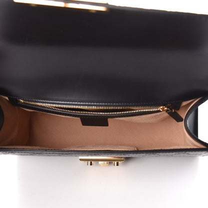 Gucci Guccissima Medium Padlock Shoulder Bag Black 5 of 7