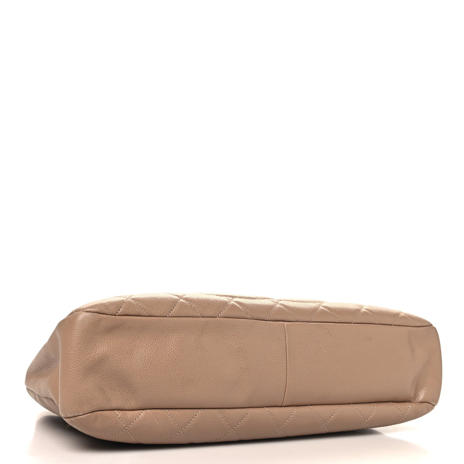 Chanel Caviar Quilted Timeless CC Soft Tote Beige 4 of 11