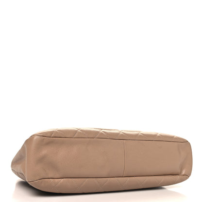 Chanel Caviar Quilted Timeless CC Soft Tote Beige 4 of 11