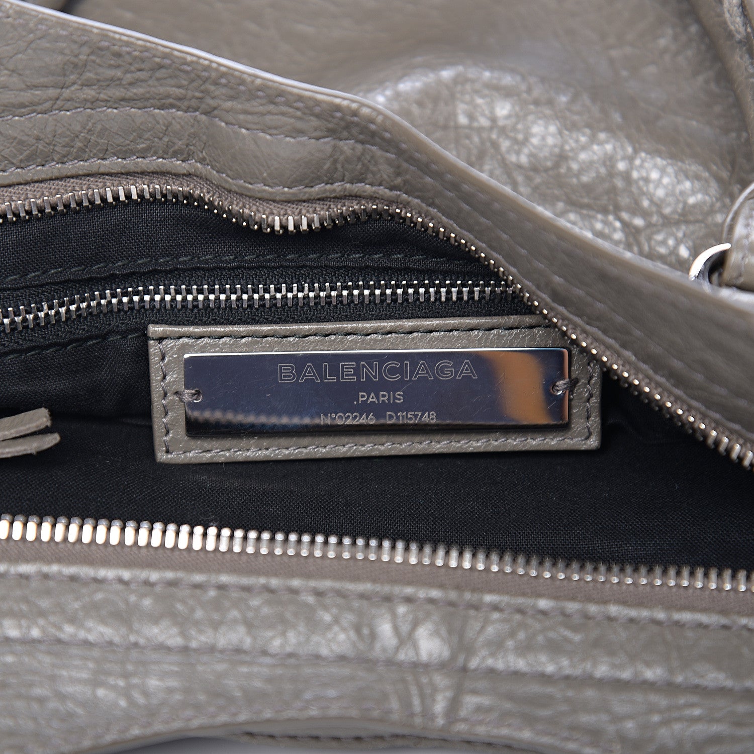 Balenciaga Agneau Classic Silver Hardware City Beige Liege 5 of 9