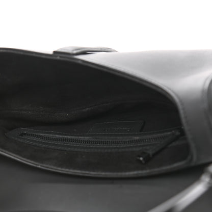 Christian Dior Ultra Matte Calfskin Saddle Bag Black 7 of 10