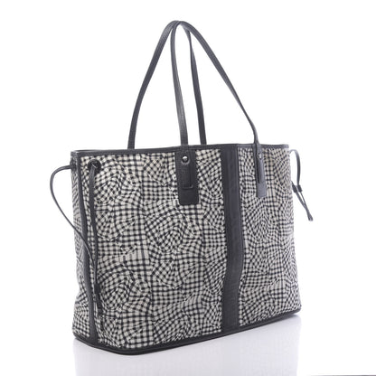 MCM Visetos Large Liz Reversible Shopper Tote Black 6 of 18