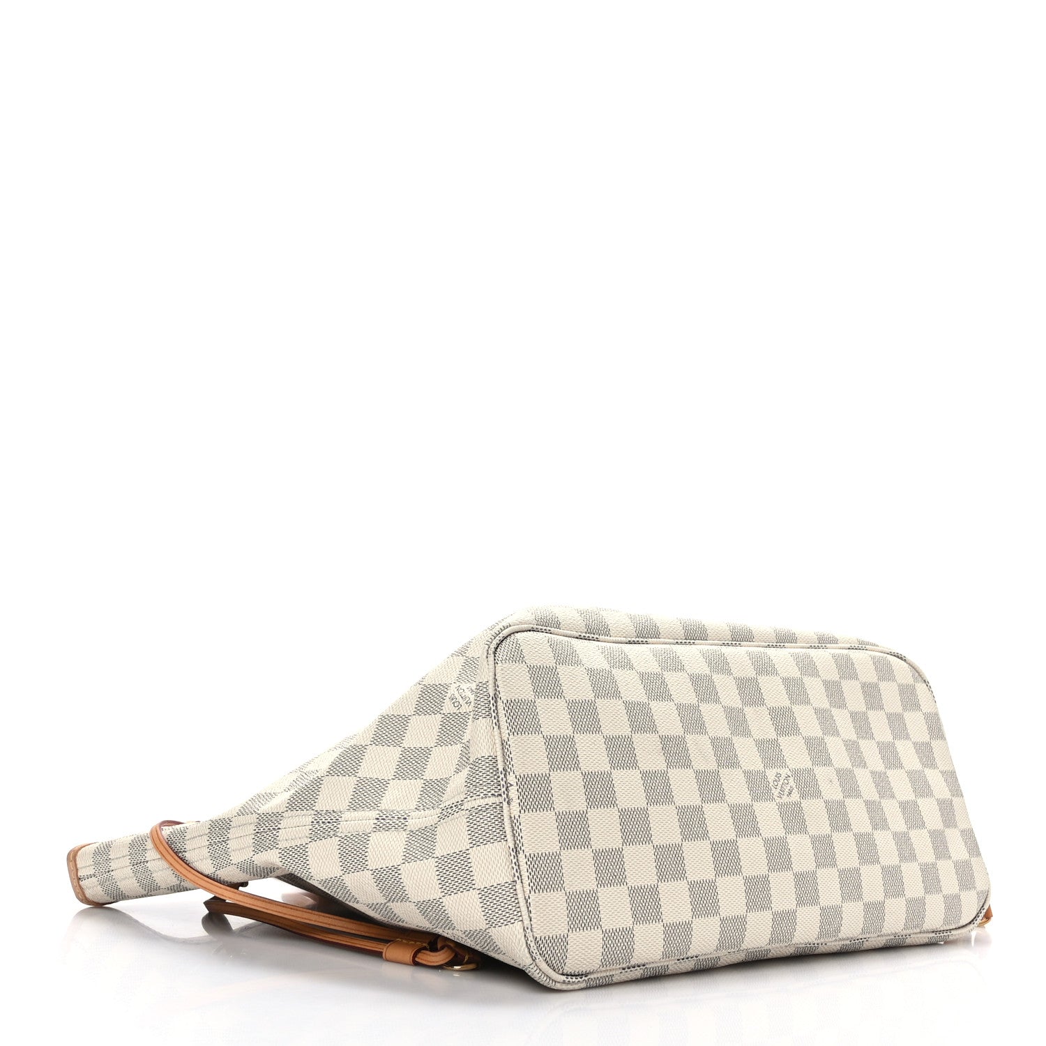 Louis Vuitton Damier Azur Neo Neverfull MM Rose Ballerine 5 of 10