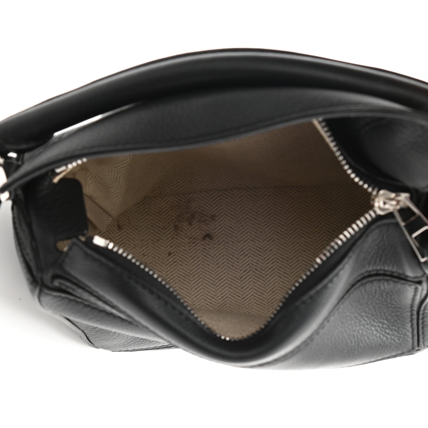 Loewe Calfskin Mini Puzzle Bag Black 5 of 9