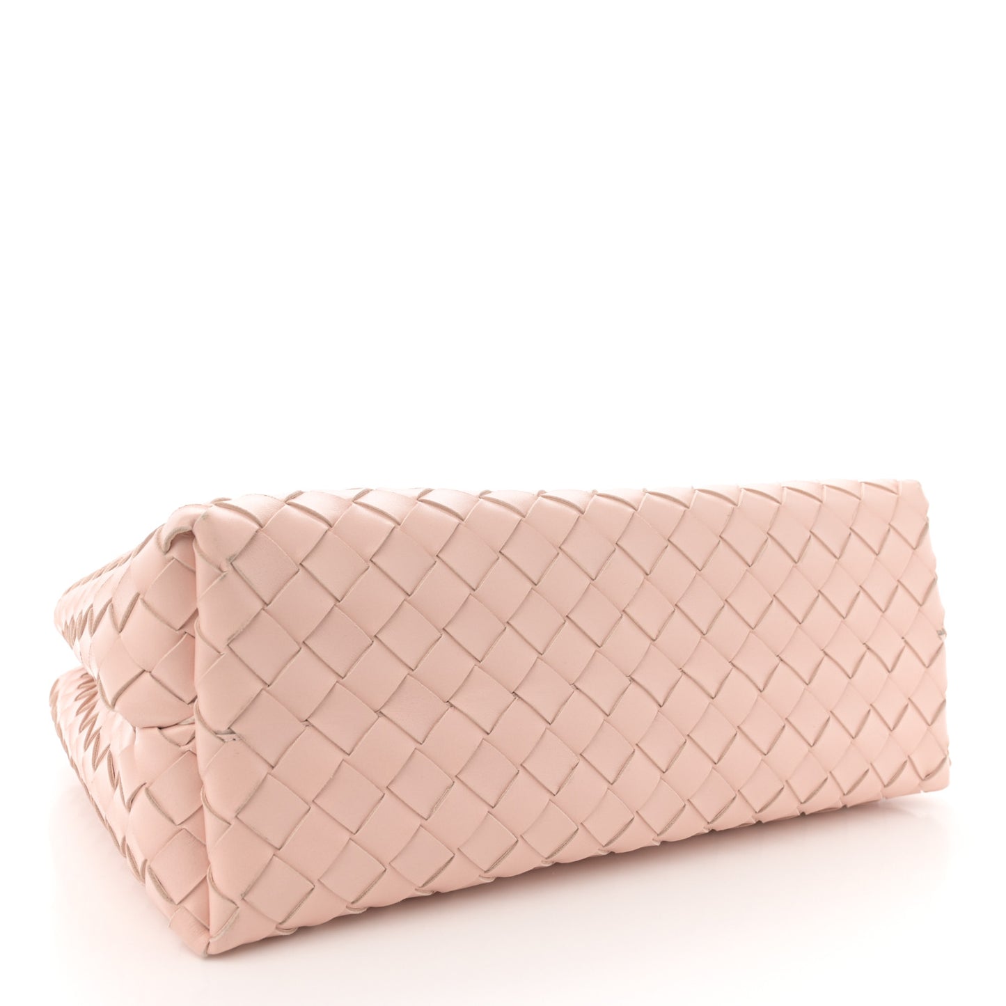 Nappa Intrecciato Medium Andiamo Shoulder Bag Lotus