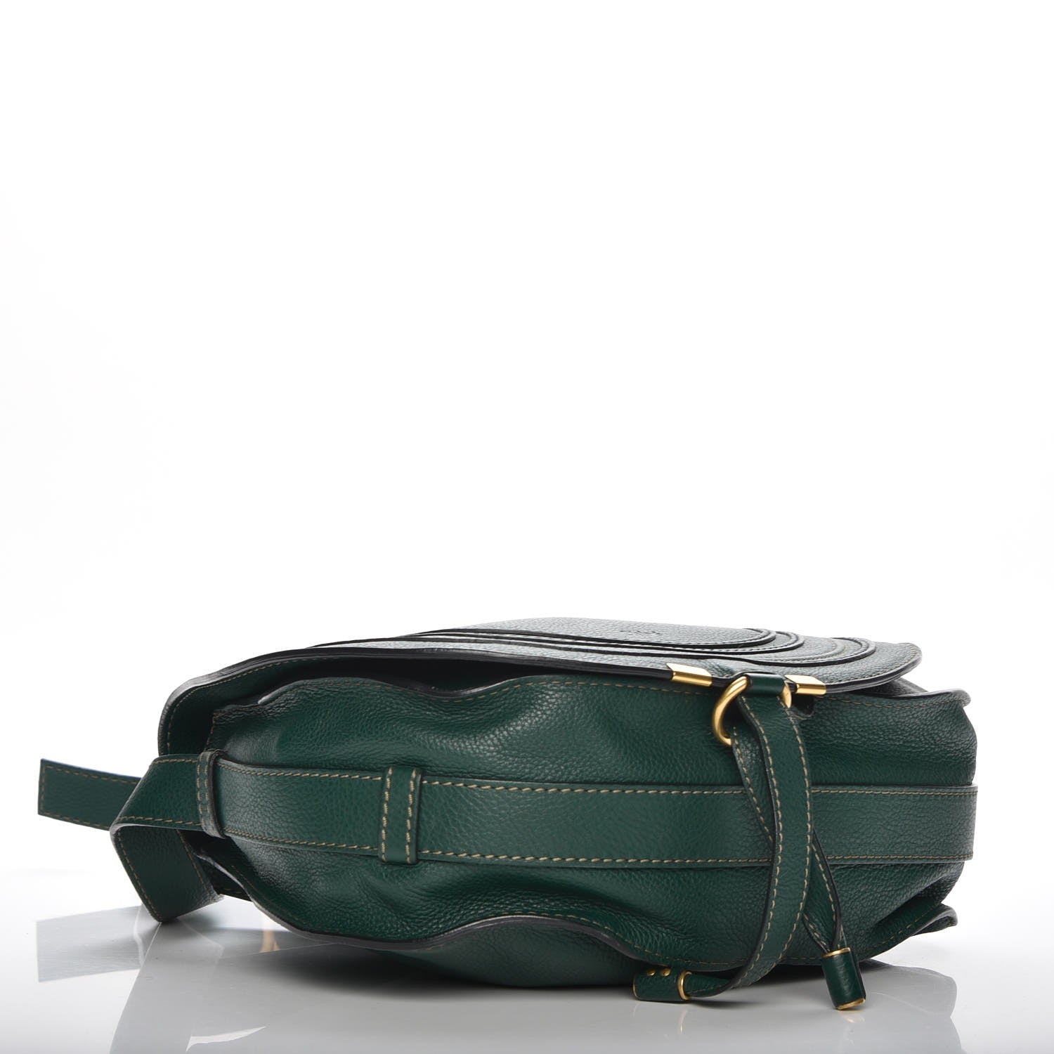 Chloe Calfskin Medium Marcie Round Crossbody Bag Epicea 4 of 9