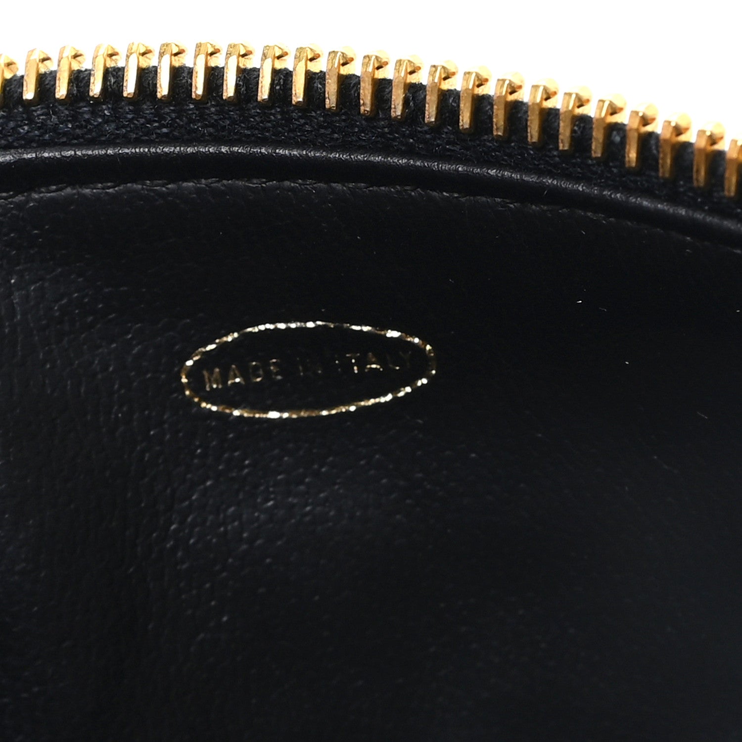 Chanel Lambskin Vanity Cosmetic Bag Black 7 of 8