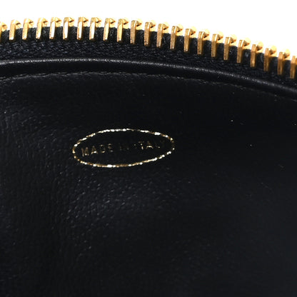 Chanel Lambskin Vanity Cosmetic Bag Black 7 of 8