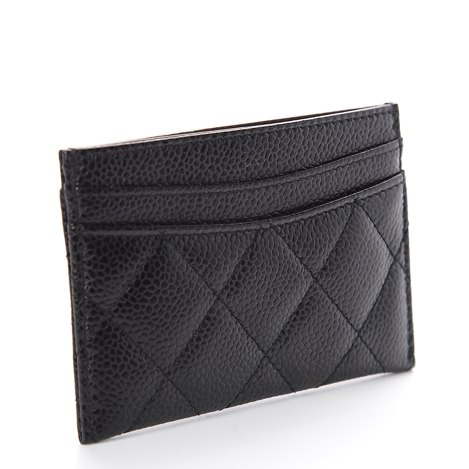 Chanel Caviar Quilted Card Holder Black 2 of 7