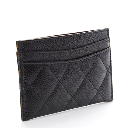 Chanel Caviar Quilted Card Holder Black 2 of 7