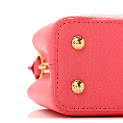Louis Vuitton Taurillon LV Bloom Capucines Mini Pink Sky 8 of 10