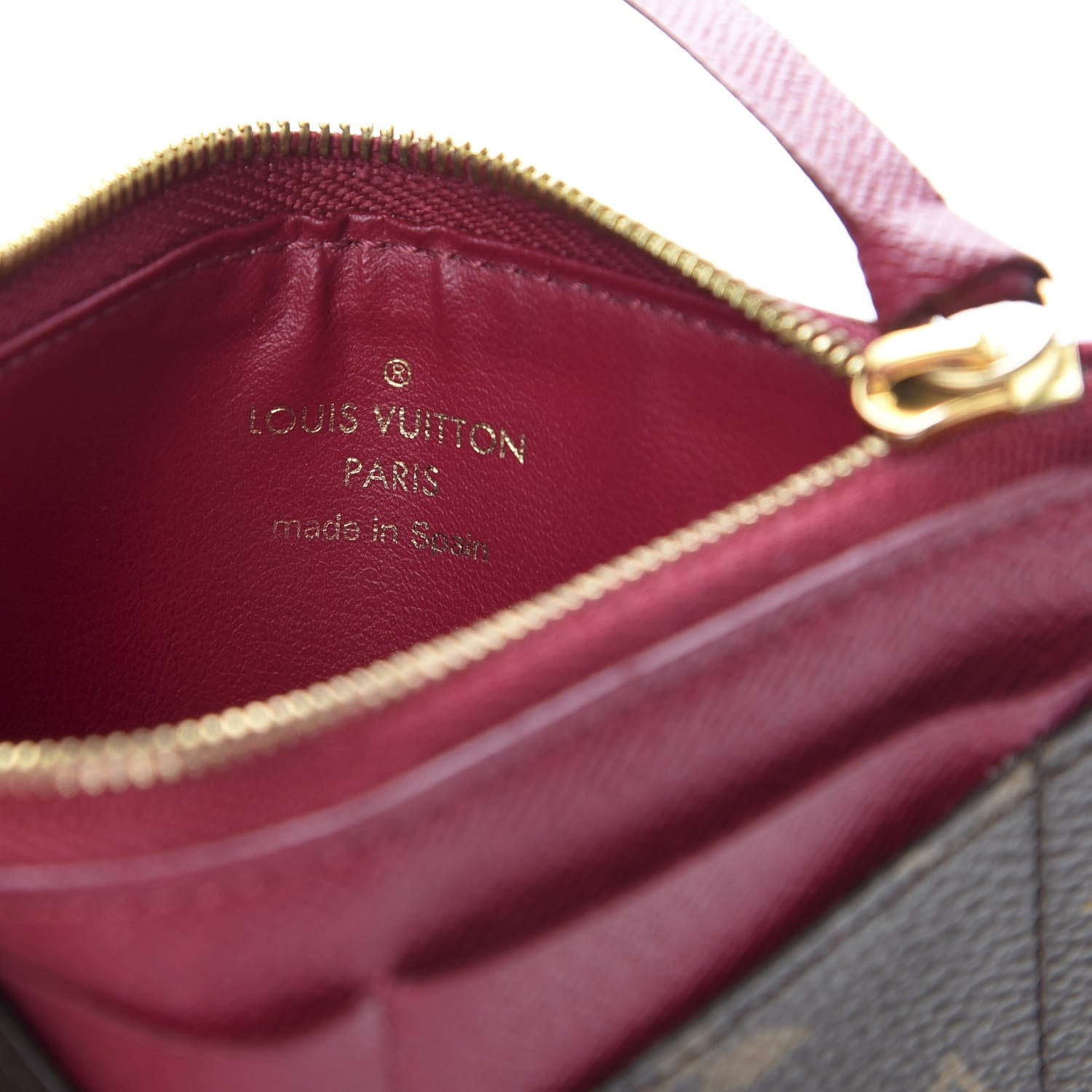 Louis Vuitton Monogram Zipped Card Holder Fuchsia 6 of 7