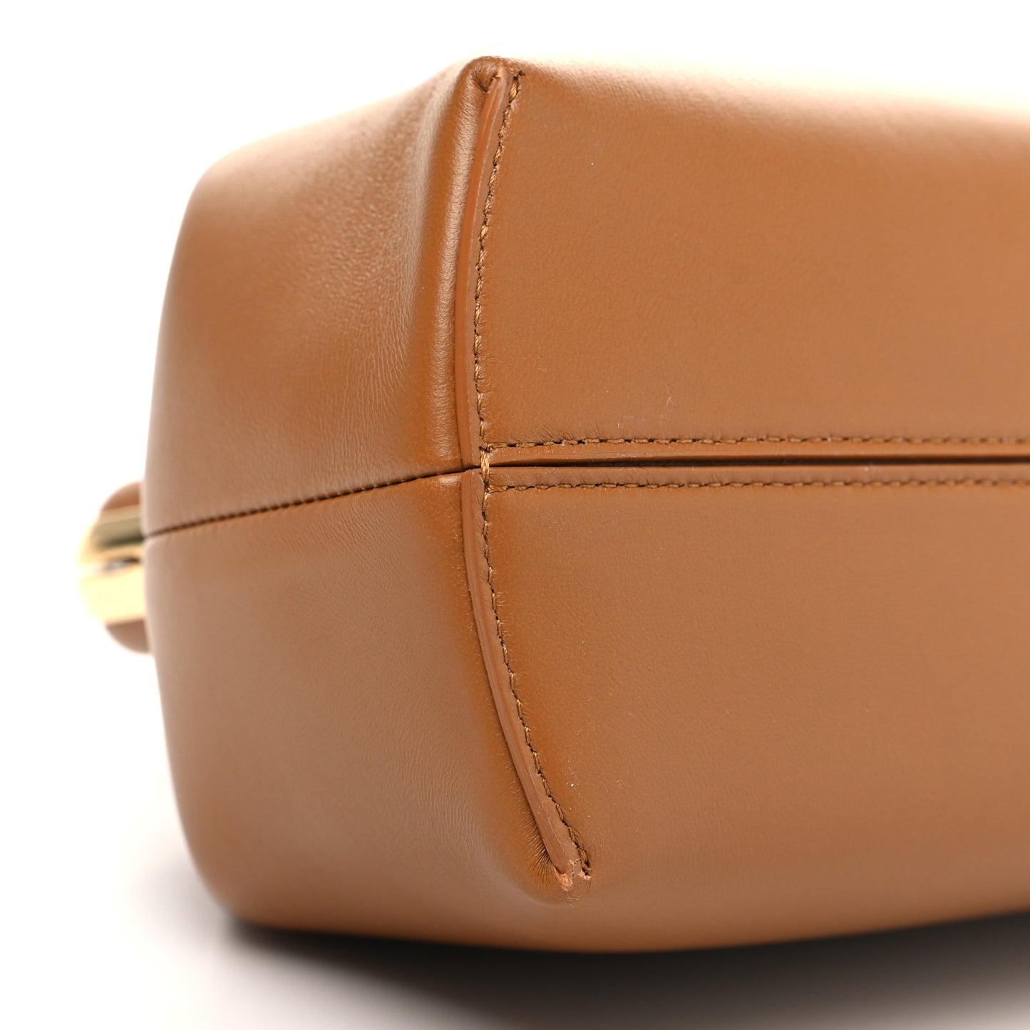 Shiny Nappa Medium Fendi First Caramello