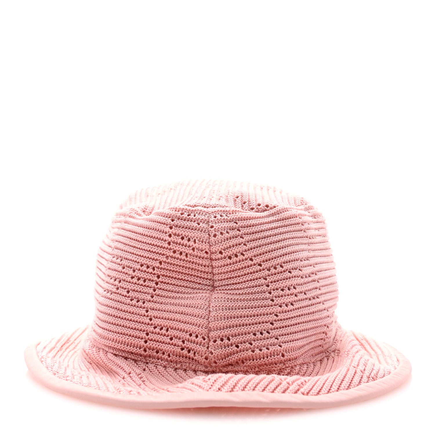 Gucci Cotton Crochet GG Monogram Bucket Hat M Pink 6 of 9