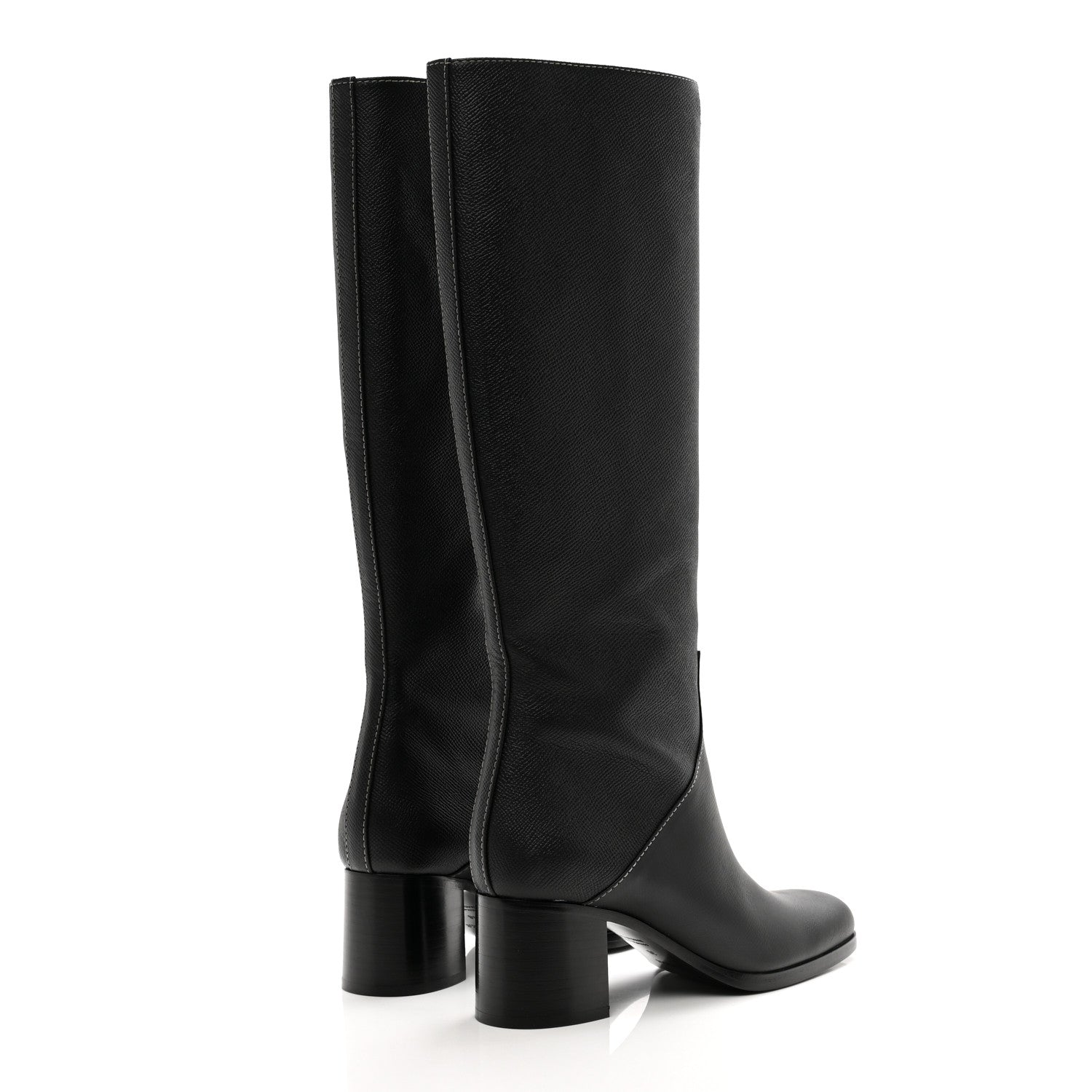 Hermes Epsom Foulee 60 Boots 36 Black 4 of 8