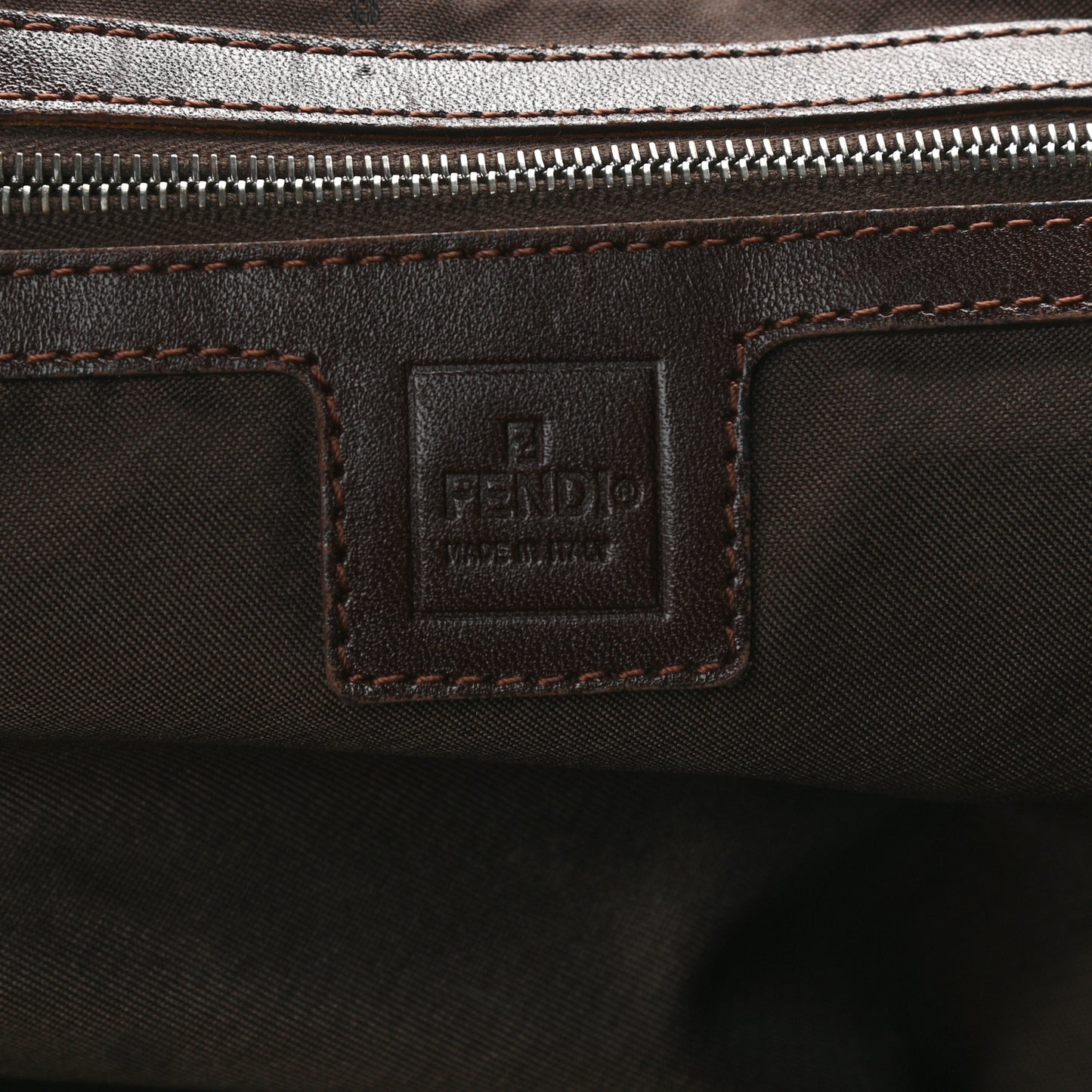 Zucca Top Handle Tote Tobacco