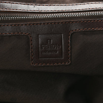 Fendi Zucca Top Handle Tote Tobacco 5 of 7