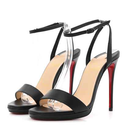 Christian Louboutin Nappa Loubi Queen 120 Pumps 40.5 Black 35 Black 3 of 10