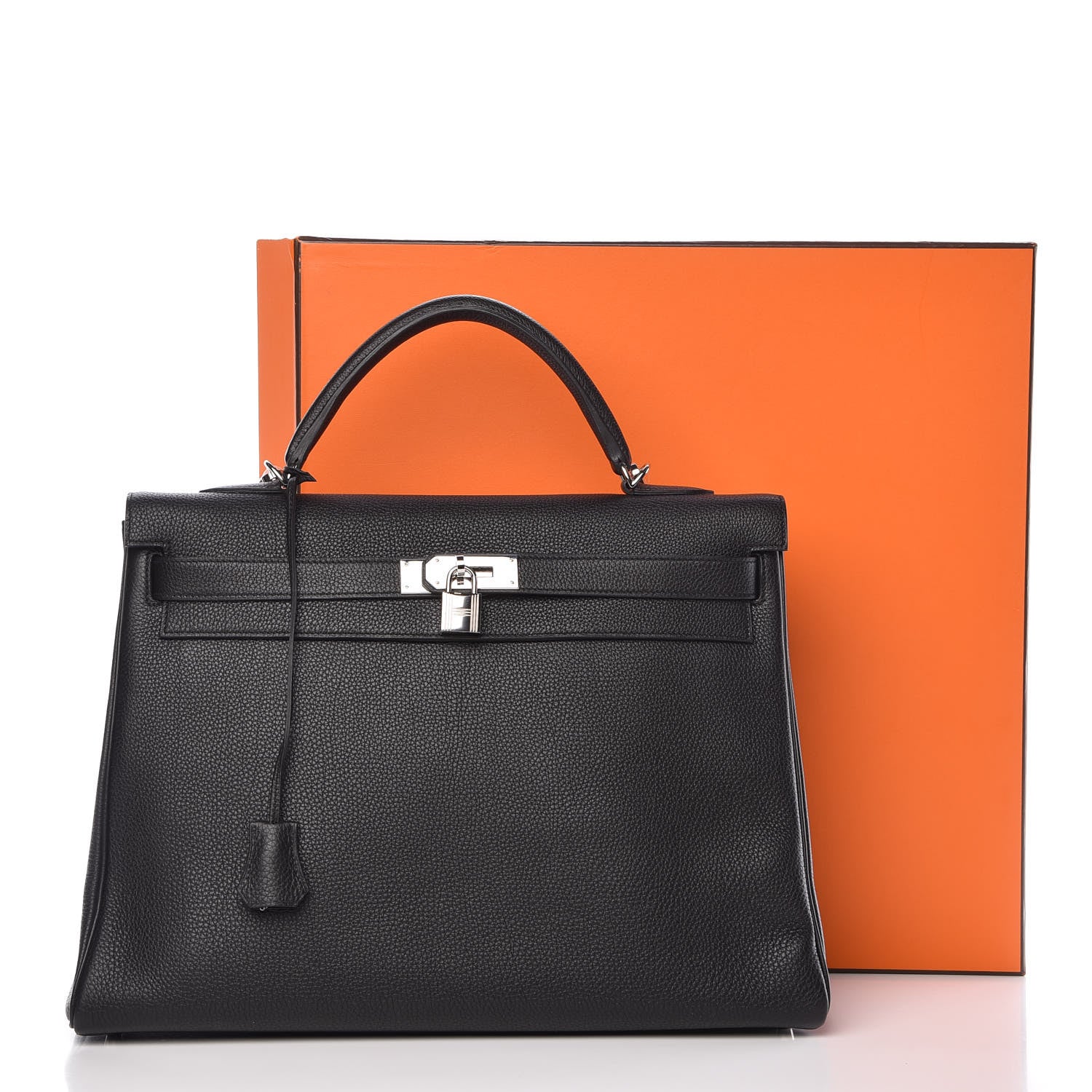 Hermes Togo Kelly Retourne 40 Black 42 of 42