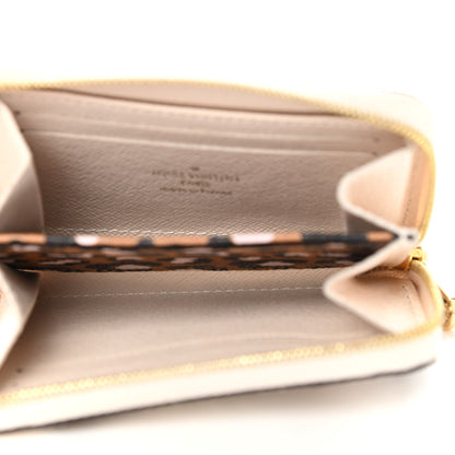 Louis Vuitton Monogram Giant Wild At Heart Zippy Coin Purse Creme 5 of 6