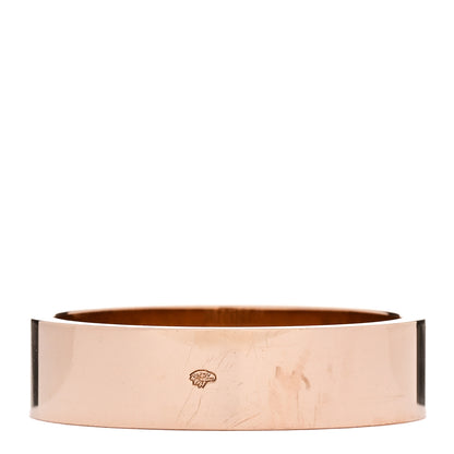 Hermes 18K Rose Gold Diamond PM Kelly Ring 54 7 3 of 5