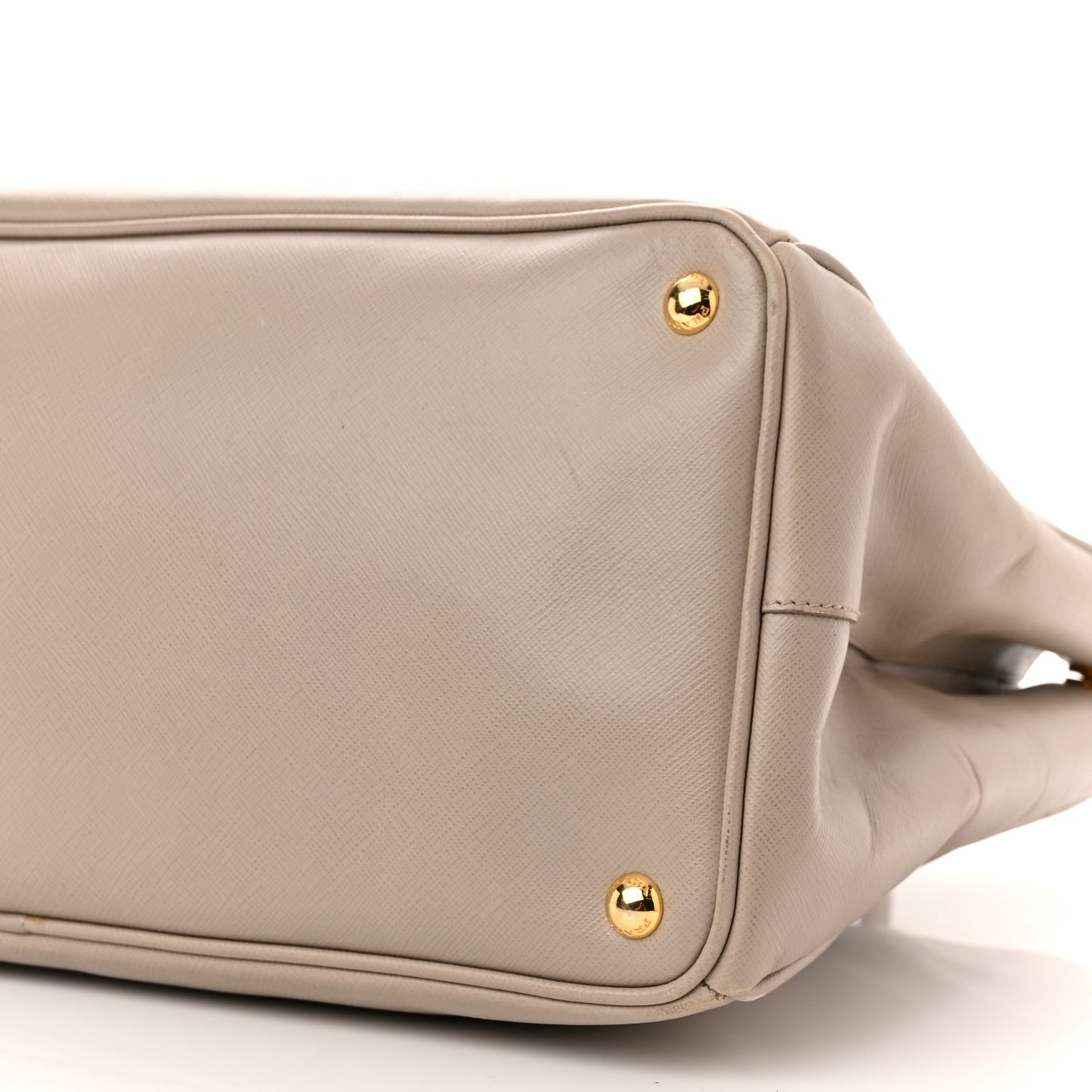 Saffiano Large Galleria Double Zip Tote Argilla
