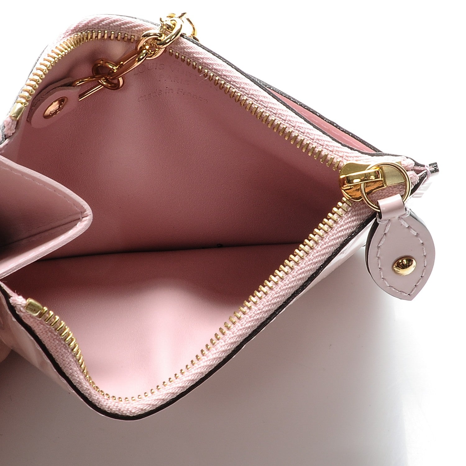 Louis Vuitton Vernis Key Pouch Rose Ballerine 5 of 7
