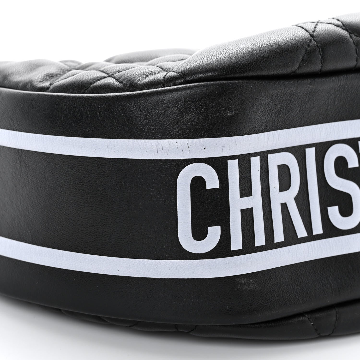 Christian Dior Lambskin Cannage Medium Dior Vibe Hobo Bag Black 8 of 10