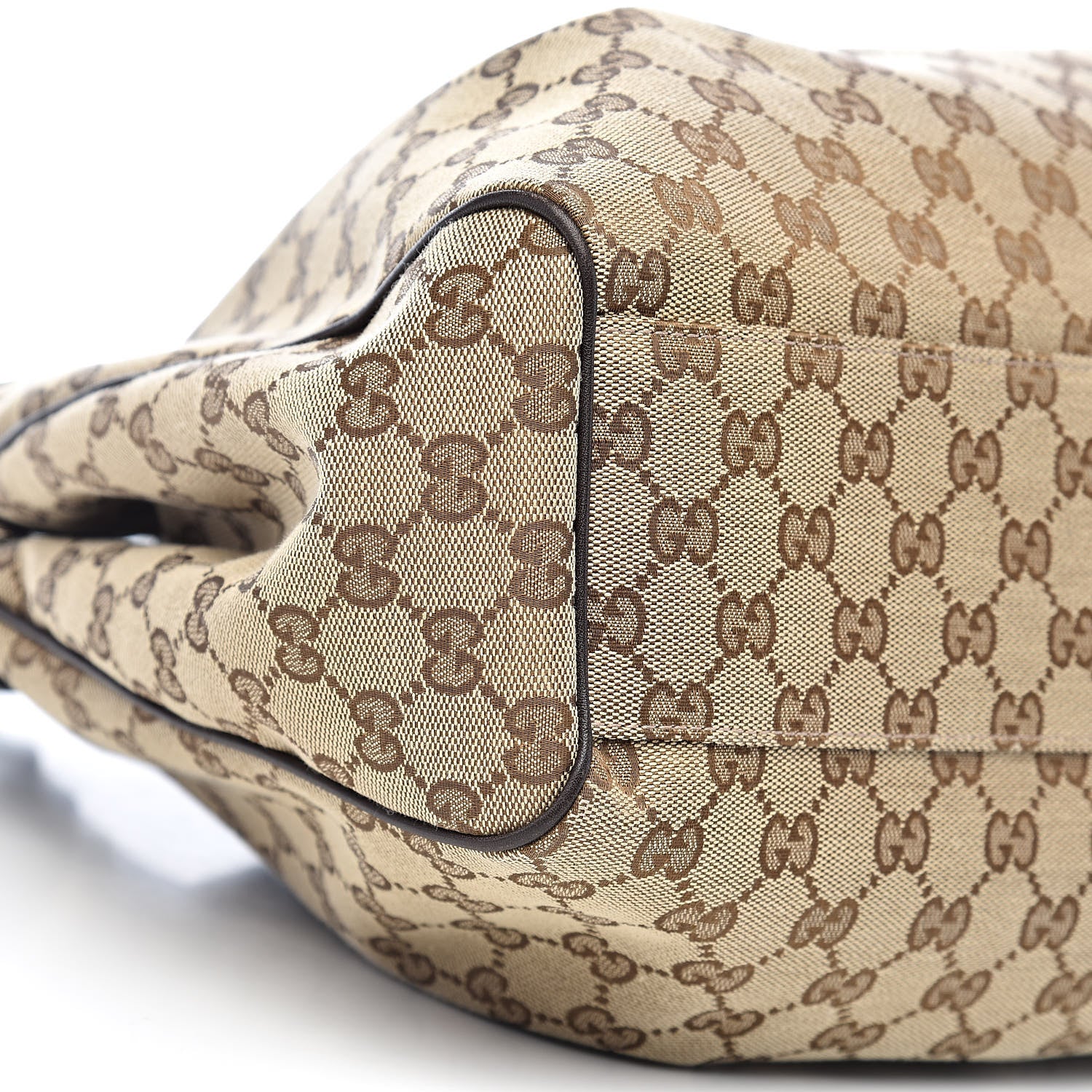 Gucci Monogram Shoulder Bag Dark Brown 8 of 10