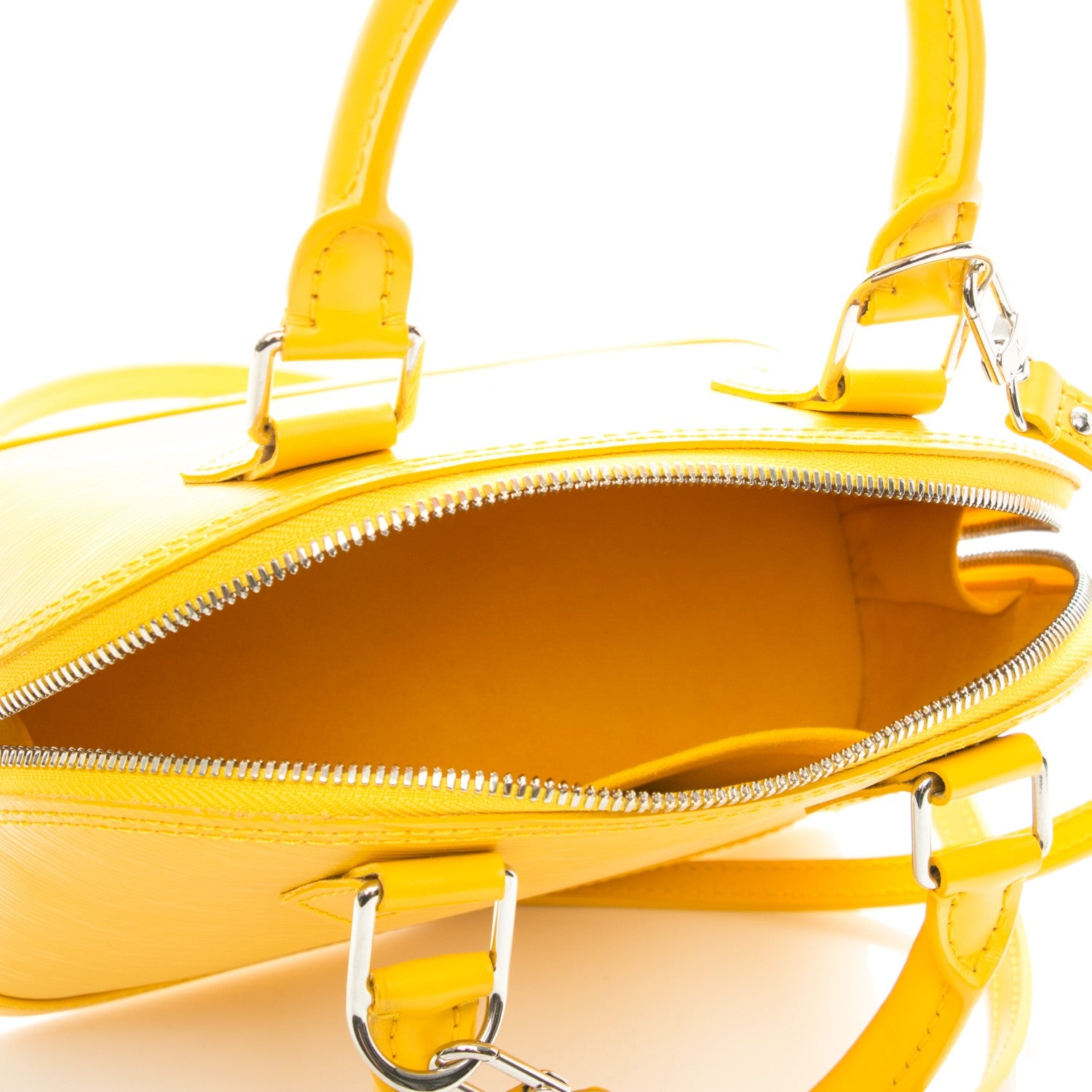 Louis Vuitton Epi Alma BB Citron 6 of 9
