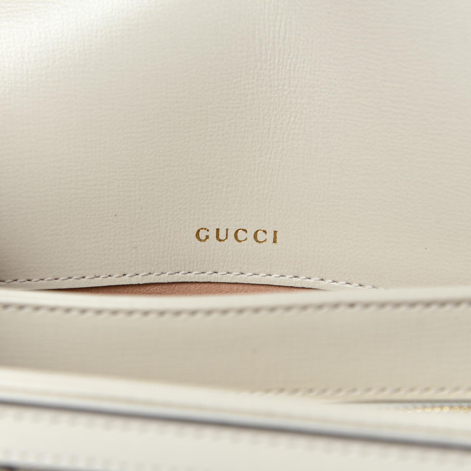 Gucci GG Supreme Monogram Horsebit 1955 Shoulder Bag Beige Mystic White 8 of 12