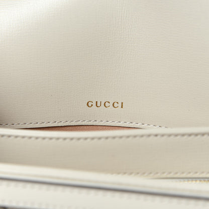 Gucci GG Supreme Monogram Horsebit 1955 Shoulder Bag Beige Mystic White 8 of 12