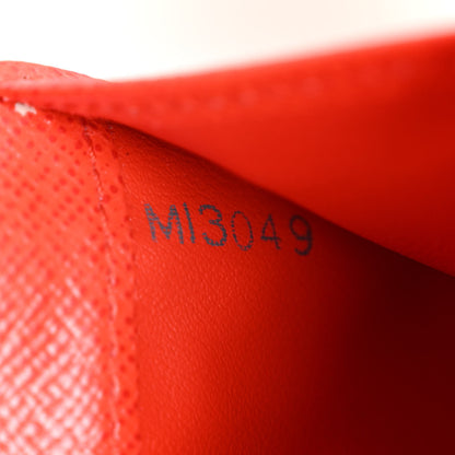 Louis Vuitton Monogram Insolite Coin Purse Wallet Red 7 of 11
