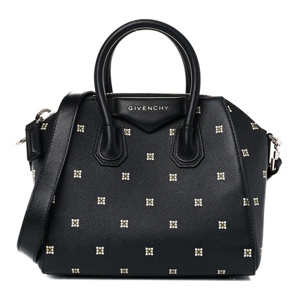 Givenchy Calfskin Mini Lilies Print Mini Antigona Black 1 of 11