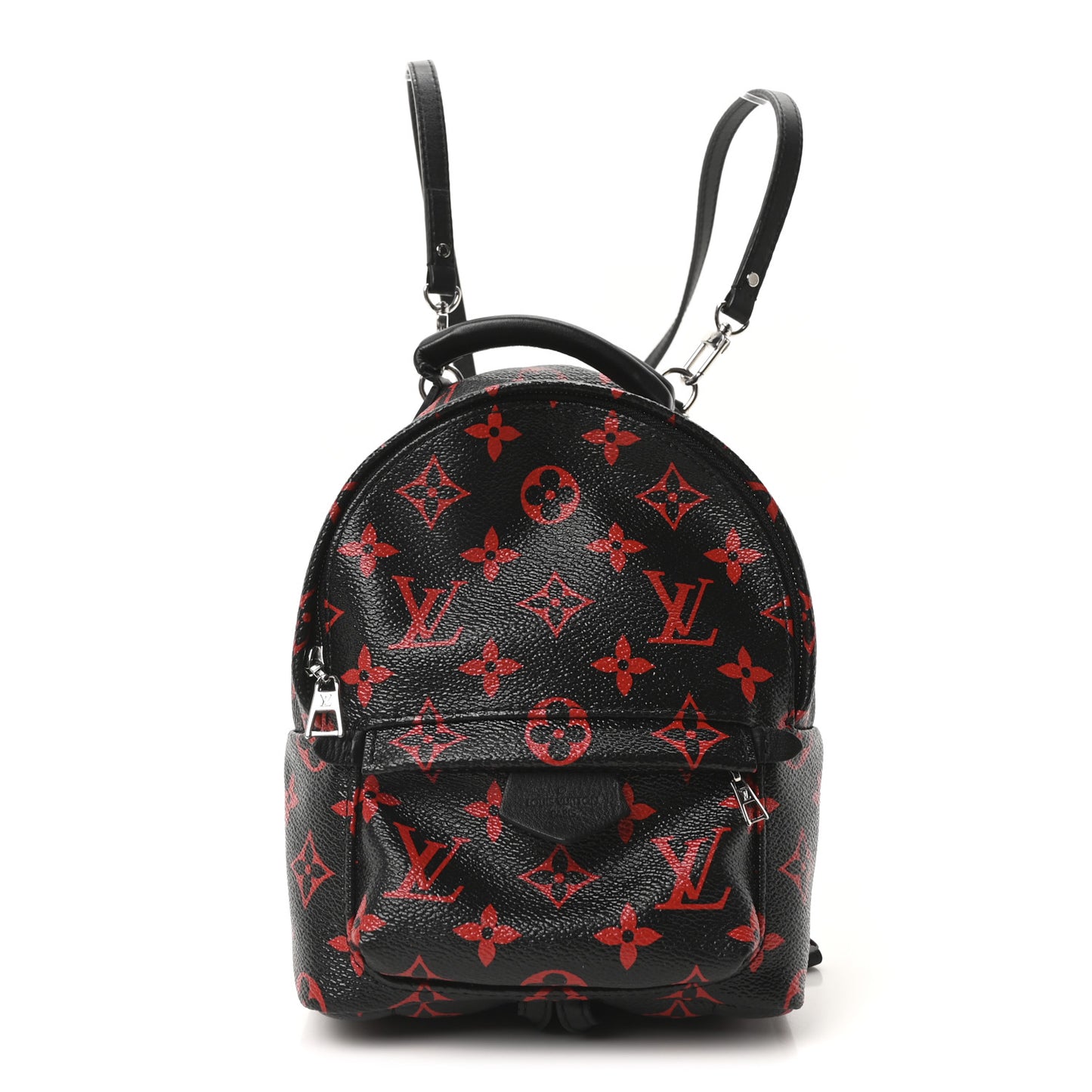 louis vuitton black and red mini backpack Palm Springs Monogram Infrarouge Canvas Backp The interior is spacious and the adjustable straps enable both on Monogram Lv Backpack Red Black