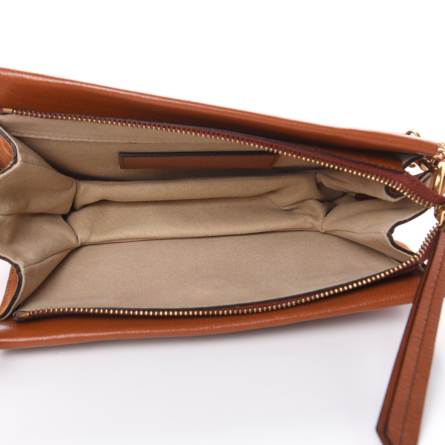 Givenchy Goatskin Suede Cross 3 Crossbody Bag Chestnut 5 of 12