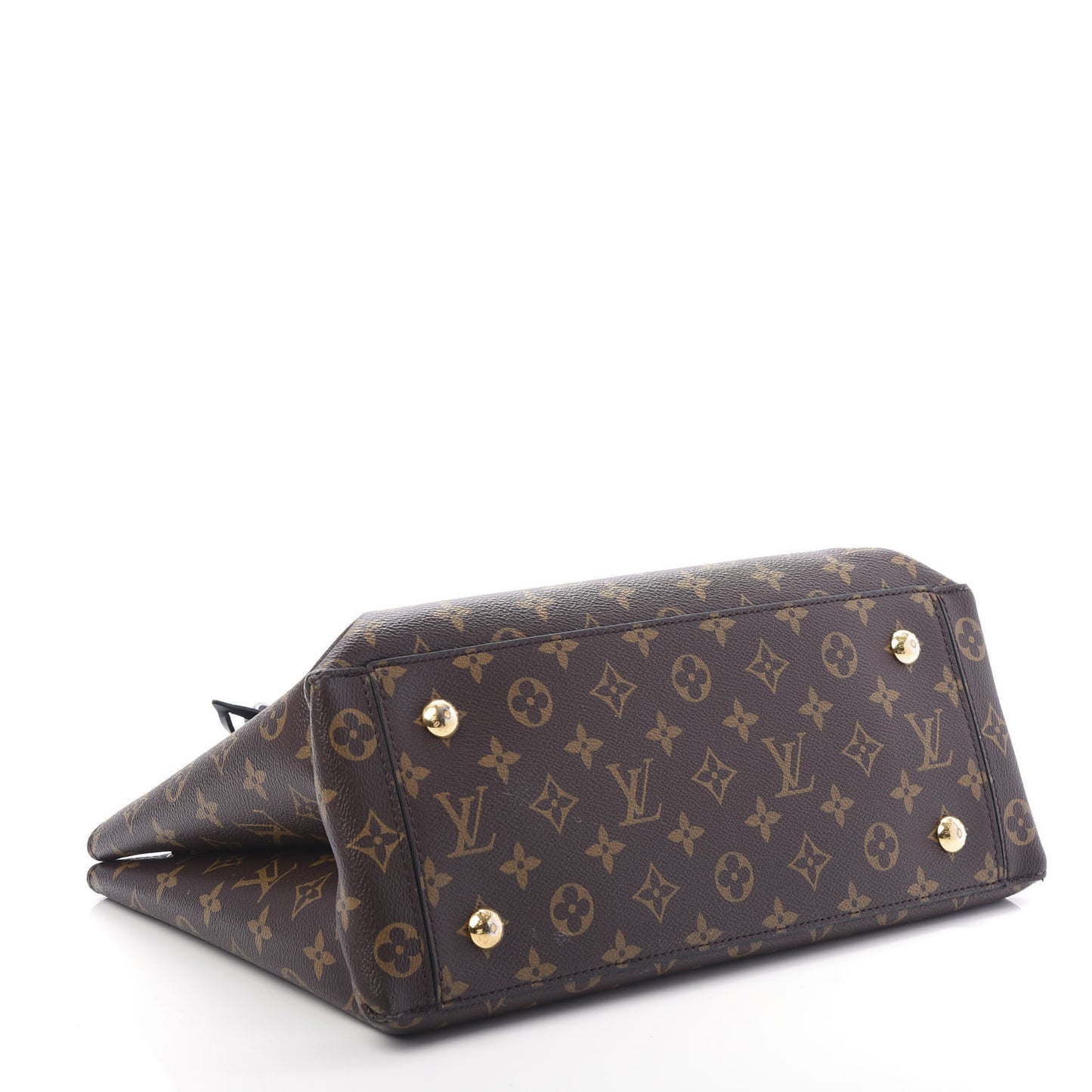 Monogram Flower Tote Black