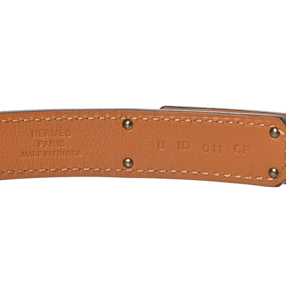 Hermes Epsom Kelly Belt White 3 of 6