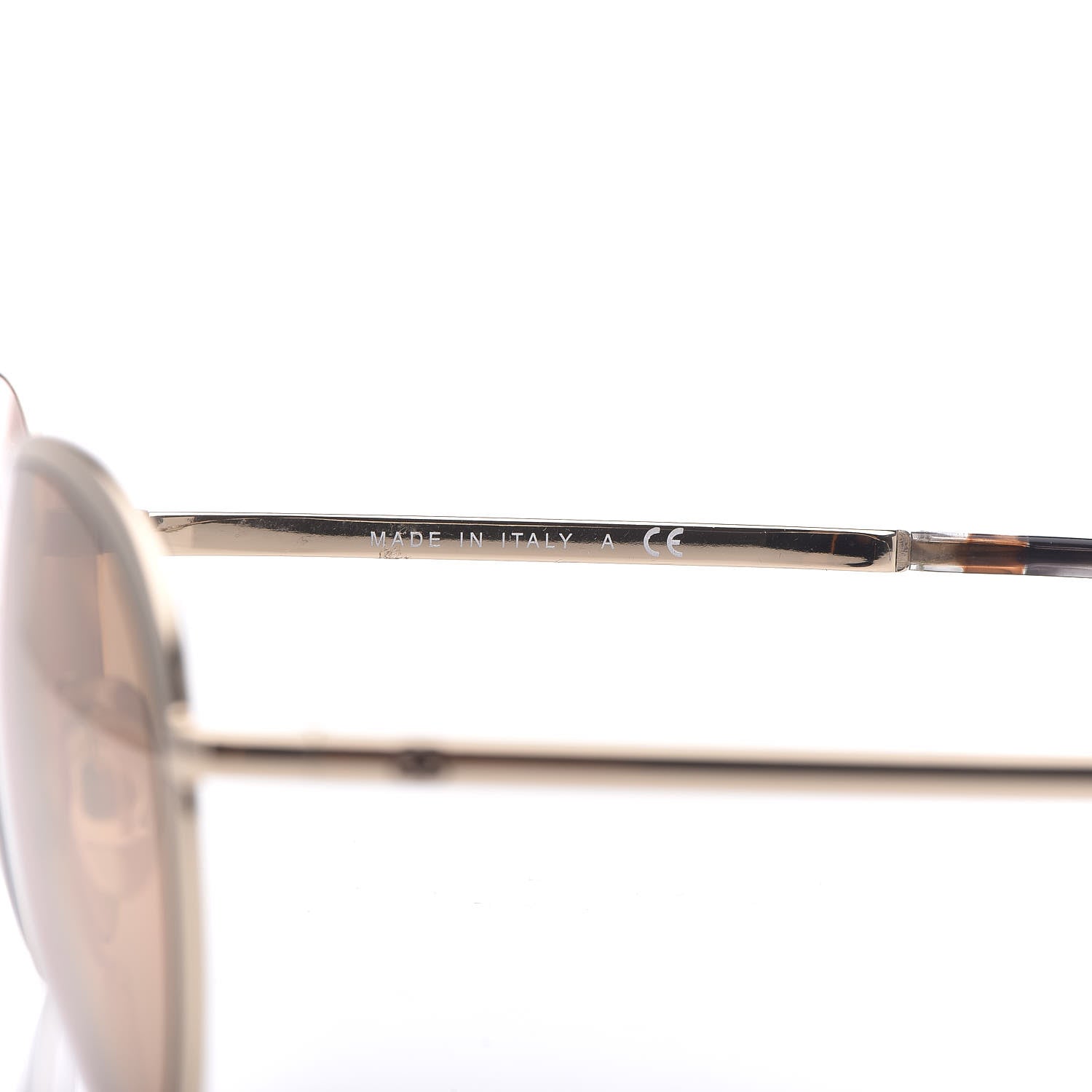 Chanel Round Mirror Sunglasses 4206 Gold 6 of 7