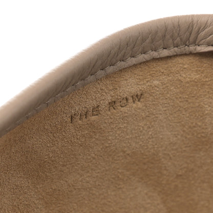 The Row Grained Calfskin Large N/S Park Tote Dark Taupe 6 of 10