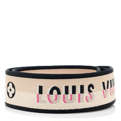 Louis Vuitton Jacquard Diane Shoulder Strap Black 2 of 3