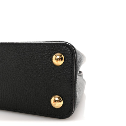 Louis Vuitton Taurillon Capucines BB Black 9 of 9
