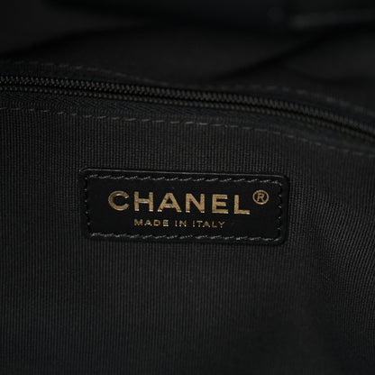 Chanel Calfskin Quilted Small Coco Base Shopping Bag Black 6 of 10